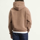 Dime Men's Cursive Logo Hoodie in Sepia