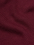 Loro Piana - Cashmere Half-Zip Sweater - Burgundy