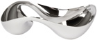 Georg Jensen Stainless Steel Cobra Triple Snack Bowl