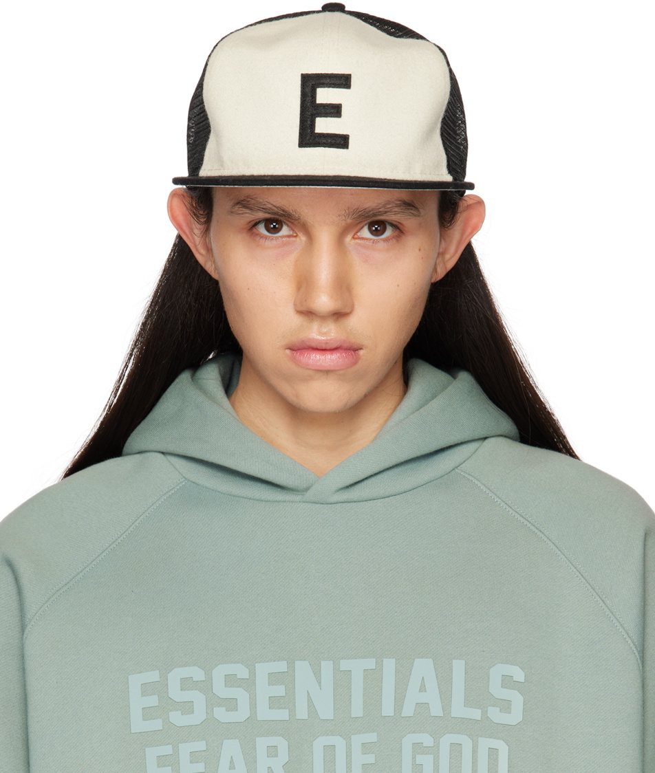 Essentials Off-White & Black New Era Edition Cap Essentials