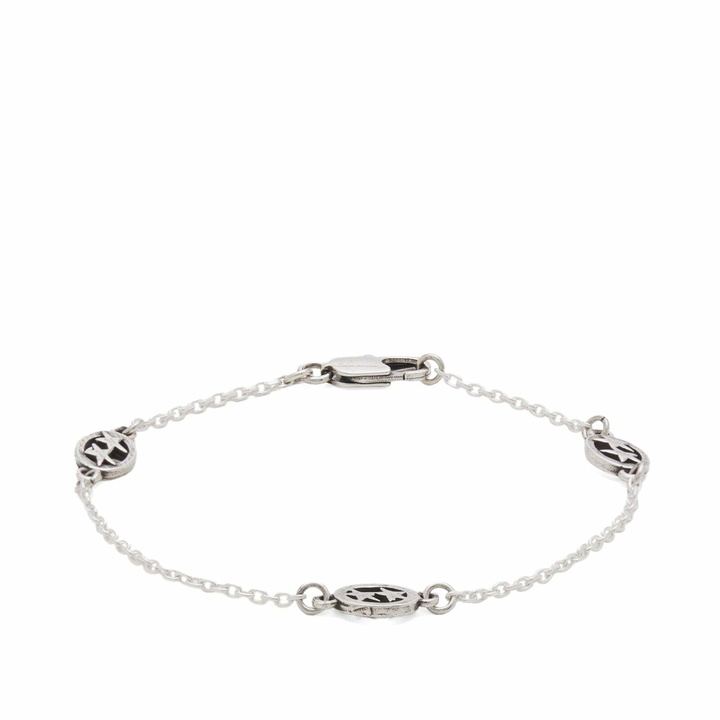 Photo: TwoJeys Men's Mini Superstar Bracelet in Silver