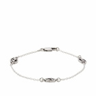 TwoJeys Men's Mini Superstar Bracelet in Silver