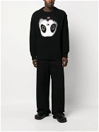 DOUBLET - Panda Wool Blend Crewneck Sweater