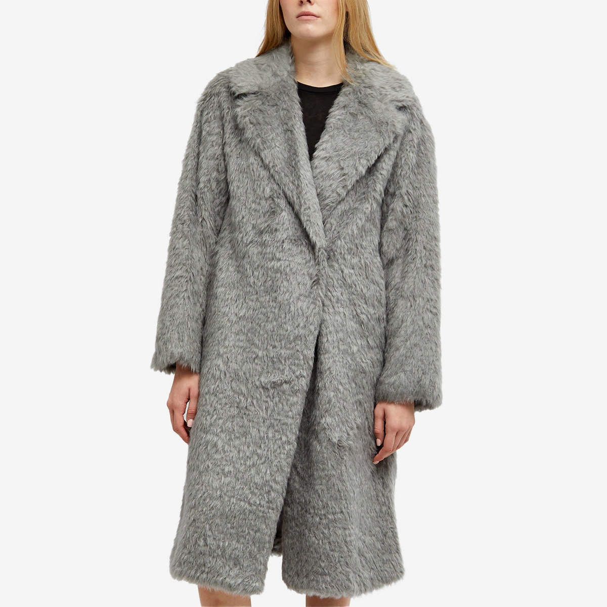 Stand Studio Women's Nicole Coat in Grey Stand Studio