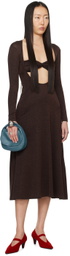 Beaufille Brown Baes Midi Dress