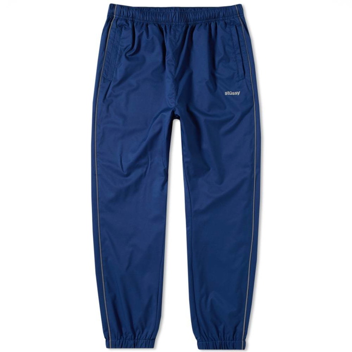 Photo: Stussy 3m Piping Track Pant Blue