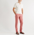 Boglioli - Slim-Fit Linen Suit Trousers - Pink