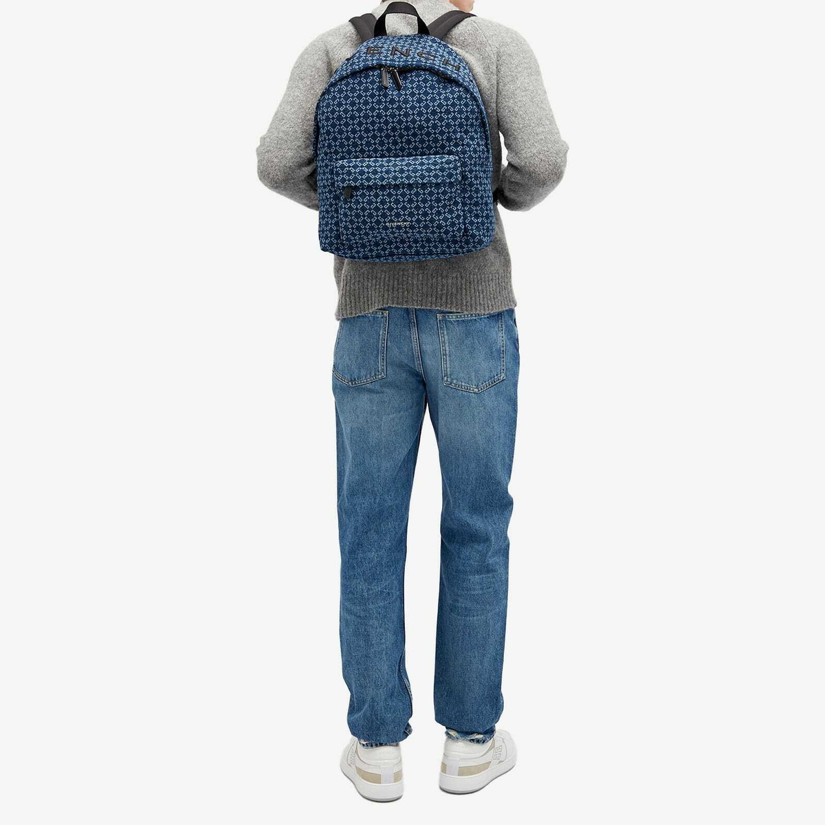 Givenchy Men's Essential U Backpack in Dark Blue 