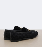 Gucci Jordaan GG suede loafers