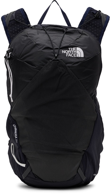 Photo: The North Face Black & Navy Chimera 24 Backpack