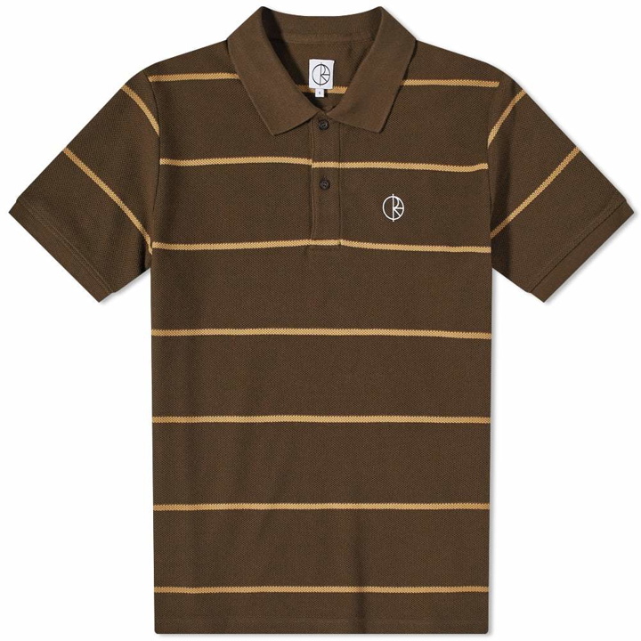 Photo: Polar Skate Co. Stripe Pique Polo Shirt