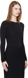 Wolford Black Berlin Bodysuit