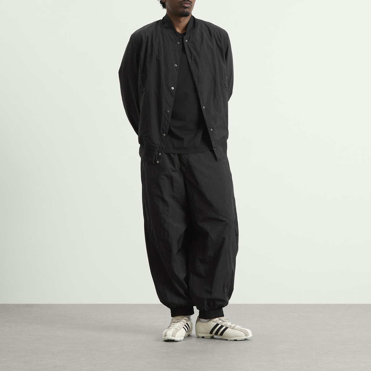 Y-3 Men's College Bomber Jacket in Black