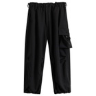 Y-3 Men's Sport Uniform Wide Cargo Pants in Black