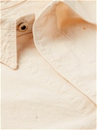 OrSlow - Paint-Splattered Cotton-Twill Jacket - Neutrals