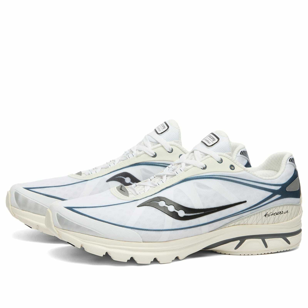 Saucony Men's Kinvara 1 Sneaker in White/Off White