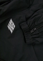 Alexanderwang.t Zip Sleeve Coaches Shell Jacket Black