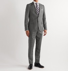 Paul Smith - Slim-Fit Prince of Wales Checked Wool Suit Trousers - Gray