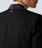 McQueen Virgin wool tuxedo jacket