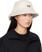 Y-3 Off-White 3-Stripes Bucket Hat