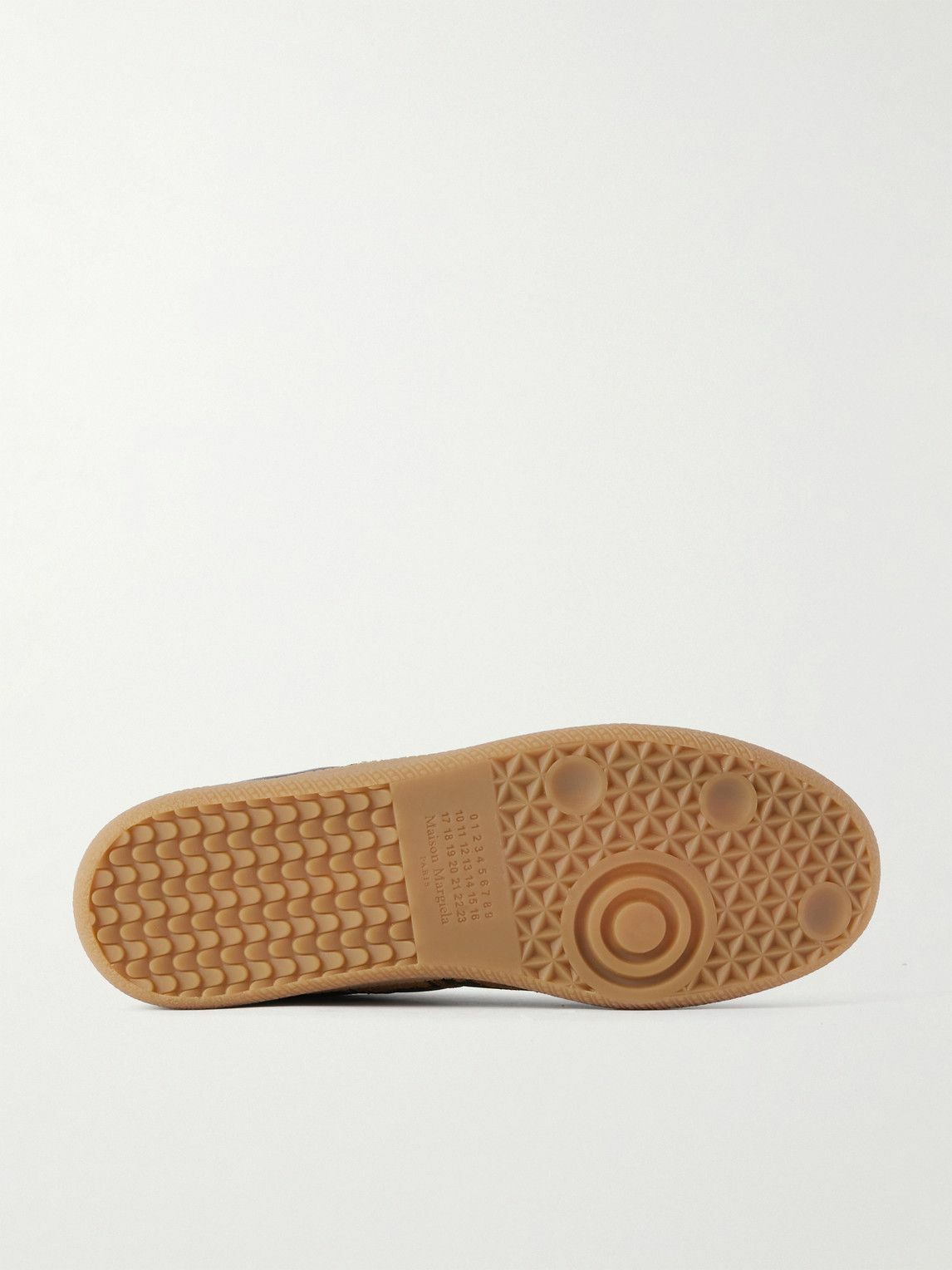 Maison Margiela - Replica Distressed Sneakers - Brown