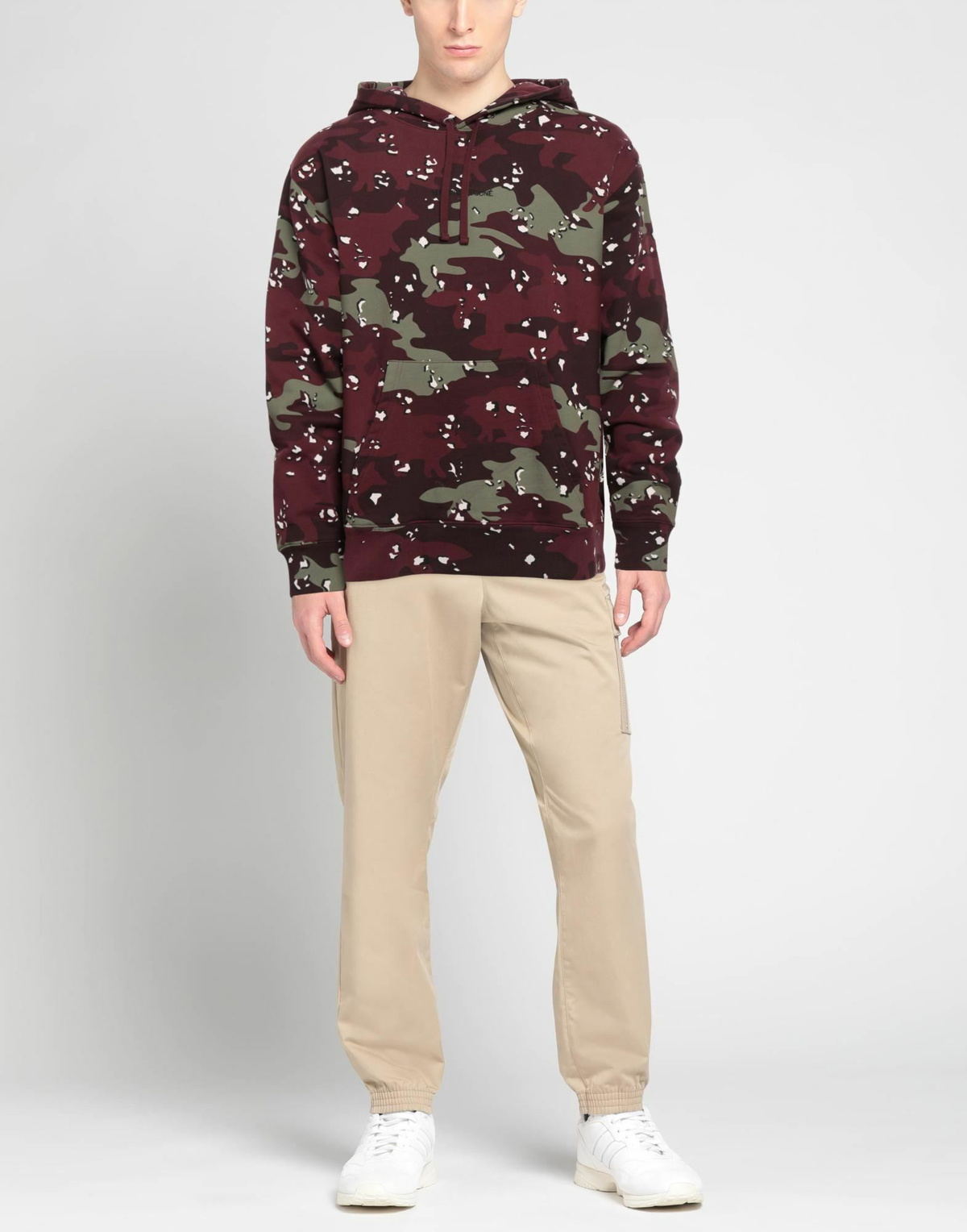 Maison Kitsuné Mens Sweatshirt Burgundy