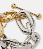 Rabanne Embellished chain bracelet