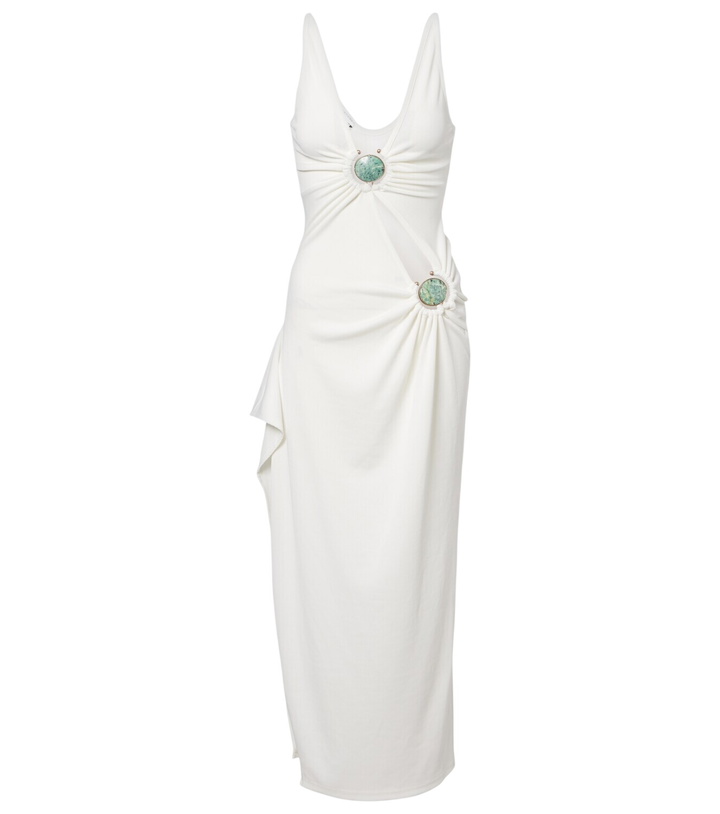 christopher esber hibiscus embroidered rib dress Christopher Esber main image 0