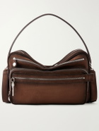 Acne Studios - Camero Camera Waxed-Suede Messenger Bag - Brown