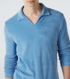 Fedeli Cotton terry polo shirt