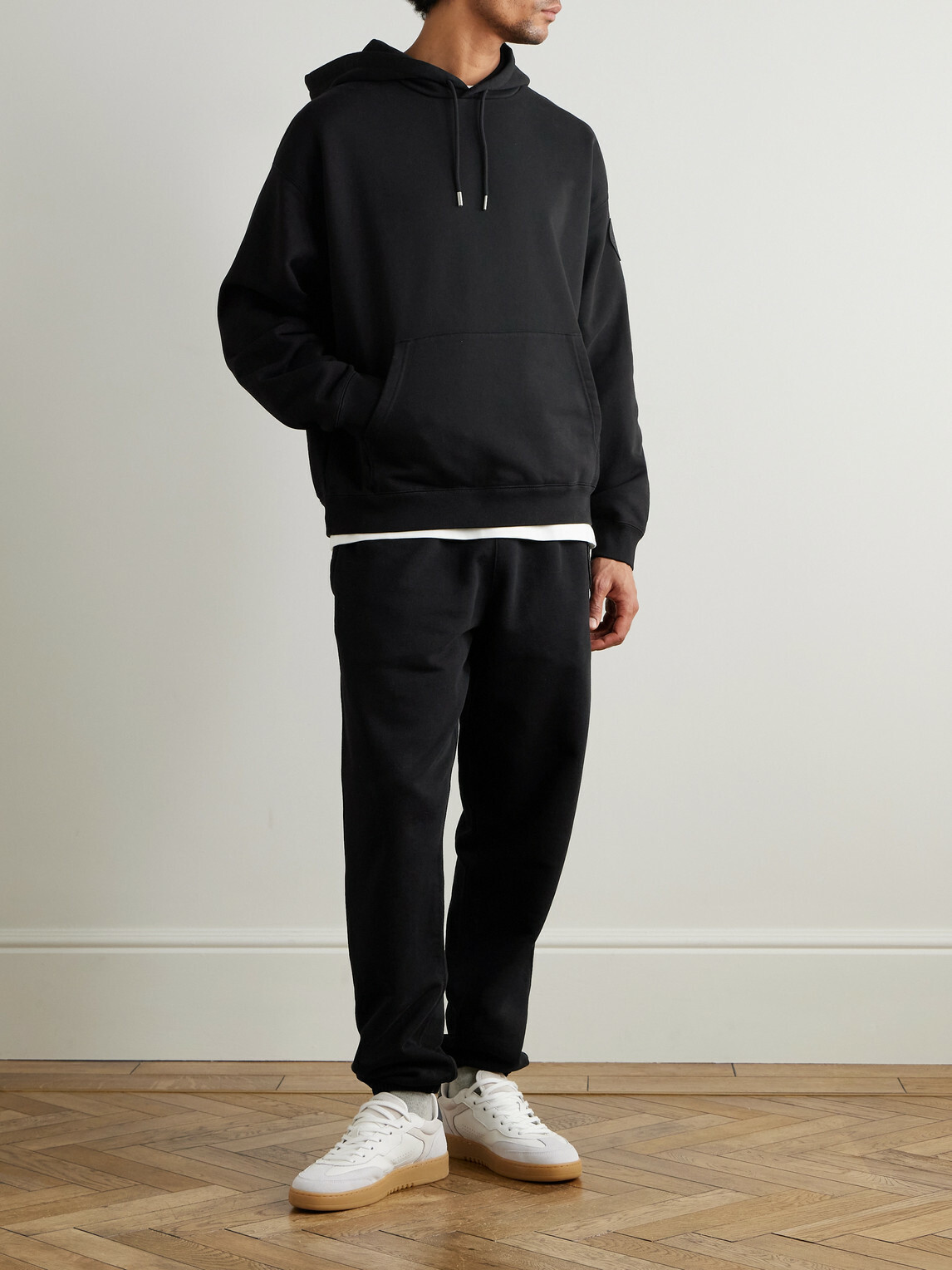Canada Goose - Rove Logo-Appliquéd Cotton-Jersey Hoodie - Black