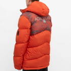 A-COLD-WALL* Men's Panelled Down Jacket in Rust