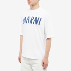 Marni Men's Logo T-Shirt in Lily White