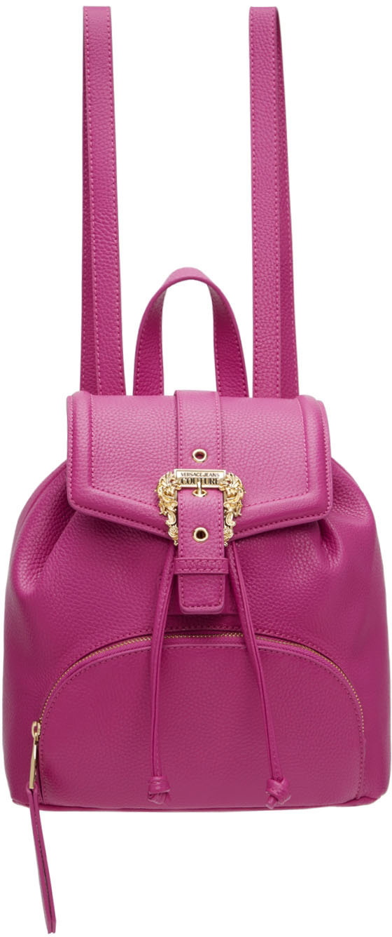 VERSACE JEANS COUTURE Pink Backpack for Women, pink