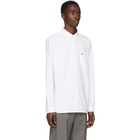 Lacoste White Regular Fit Oxford Shirt