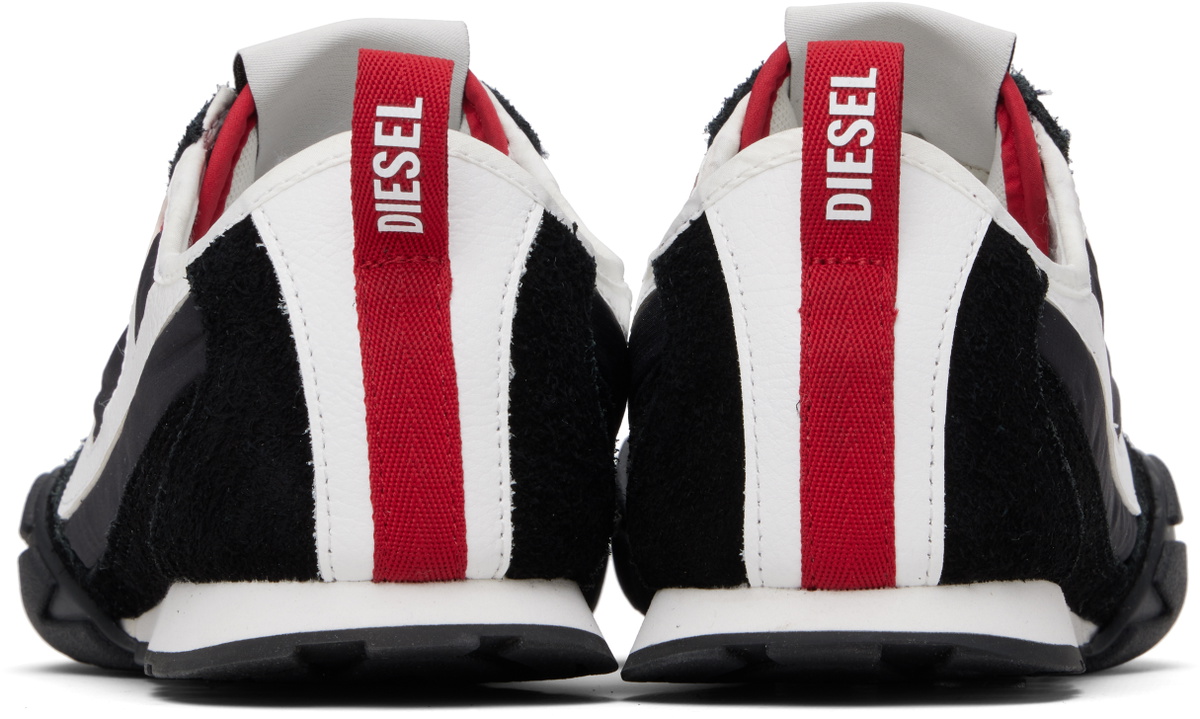 Diesel Black & White S-Pagodha Low Sneakers