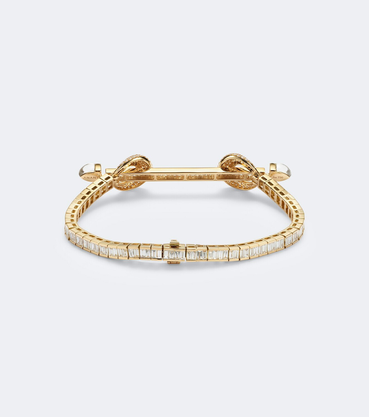 Ananya Chakra 18kt gold bracelet with diamonds