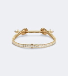 Ananya Chakra 18kt gold bracelet with diamonds