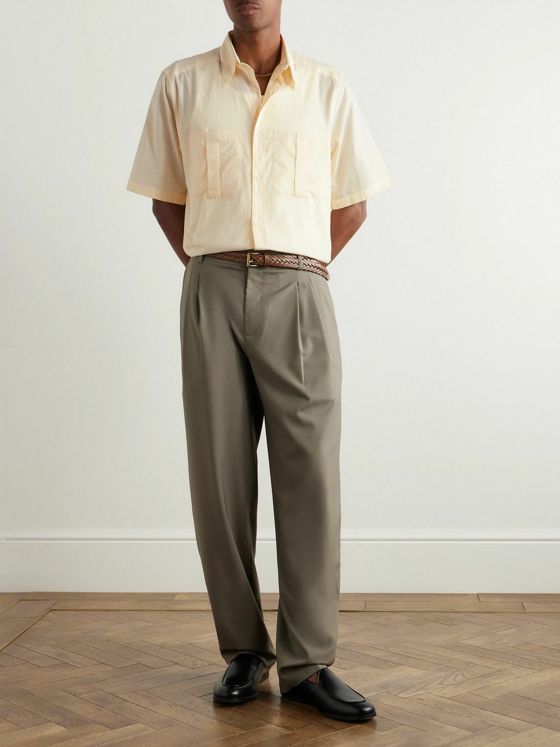De Bonne Facture - Cotton-Voile Shirt - Neutrals