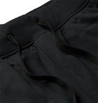 Under Armour - Gametime Slim-Leg Tapered Fleece-Back Jersey Sweatpants - Black