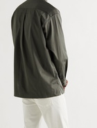 FRAME - Cotton-Poplin Shirt - Green