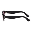 Super Black and Pink Drew Sunglasses