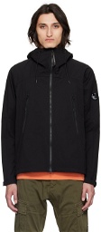 C.P. Company Black Hooded Jacket