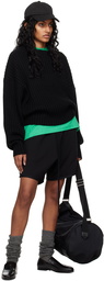 Fear of God ESSENTIALS Black Drawstring Shorts