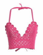 Nude Womens Top in Magenta