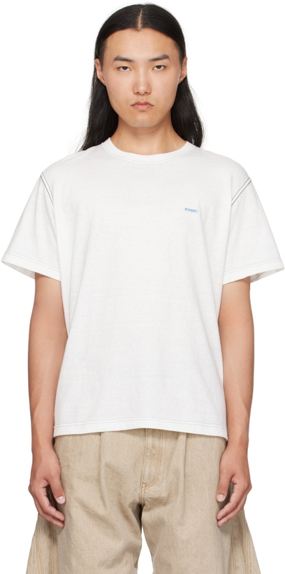 Photo: Khoki White Printed T-shirt