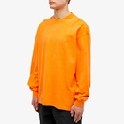 Nike Men's x Nocta NRG Long Sleeve Mock Neck T-Shirt in Orange Horizon