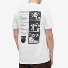 Boys Own Men's Twenty Things Not To Do Print T Shirt in White