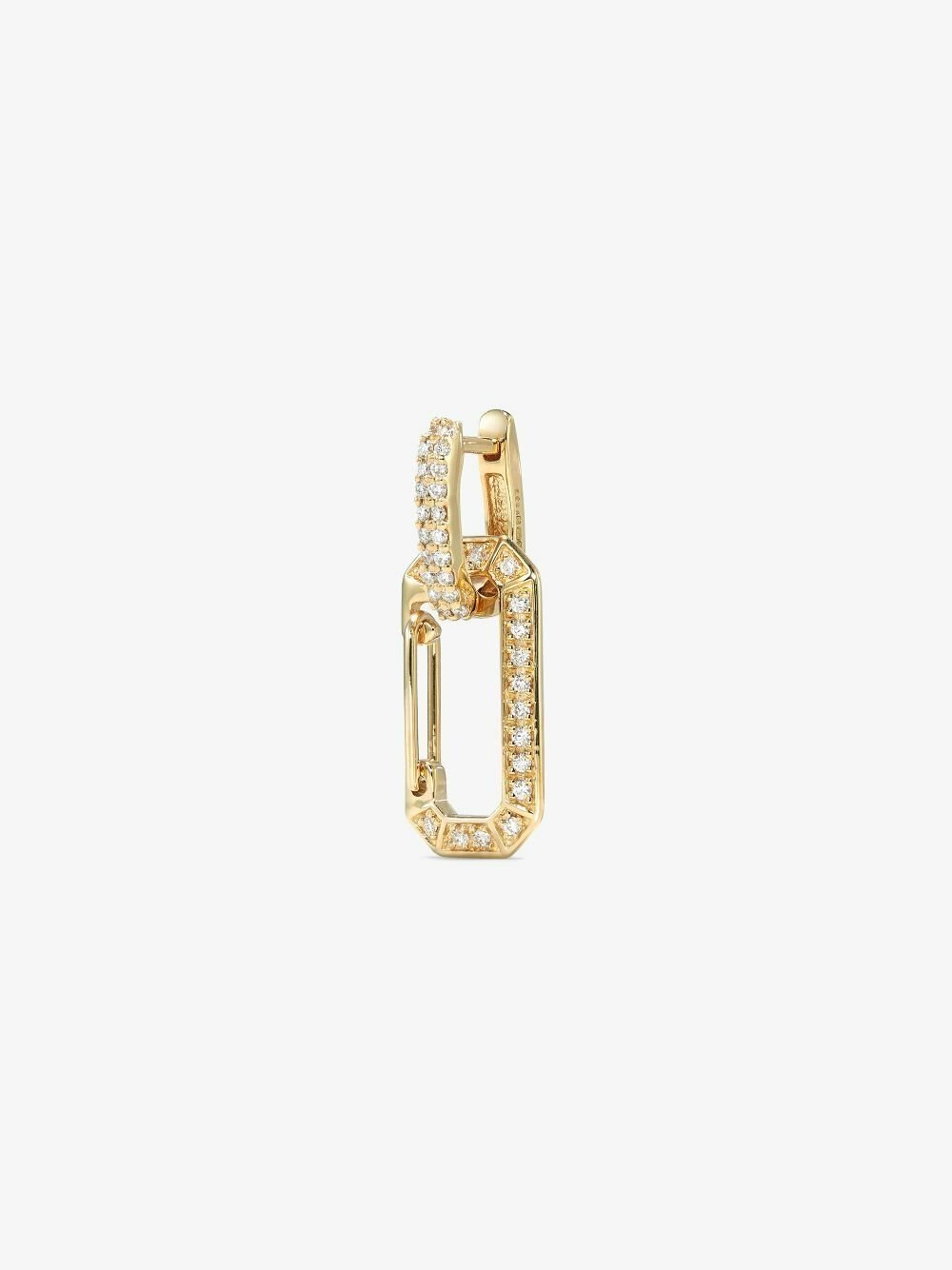 EÉRA 18K Yellow Gold Chiara Small Diamond Single Drop Earring