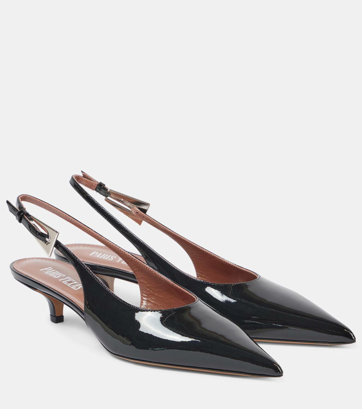 Paris Texas Jessica 35 patent leather slingback pumps Paris